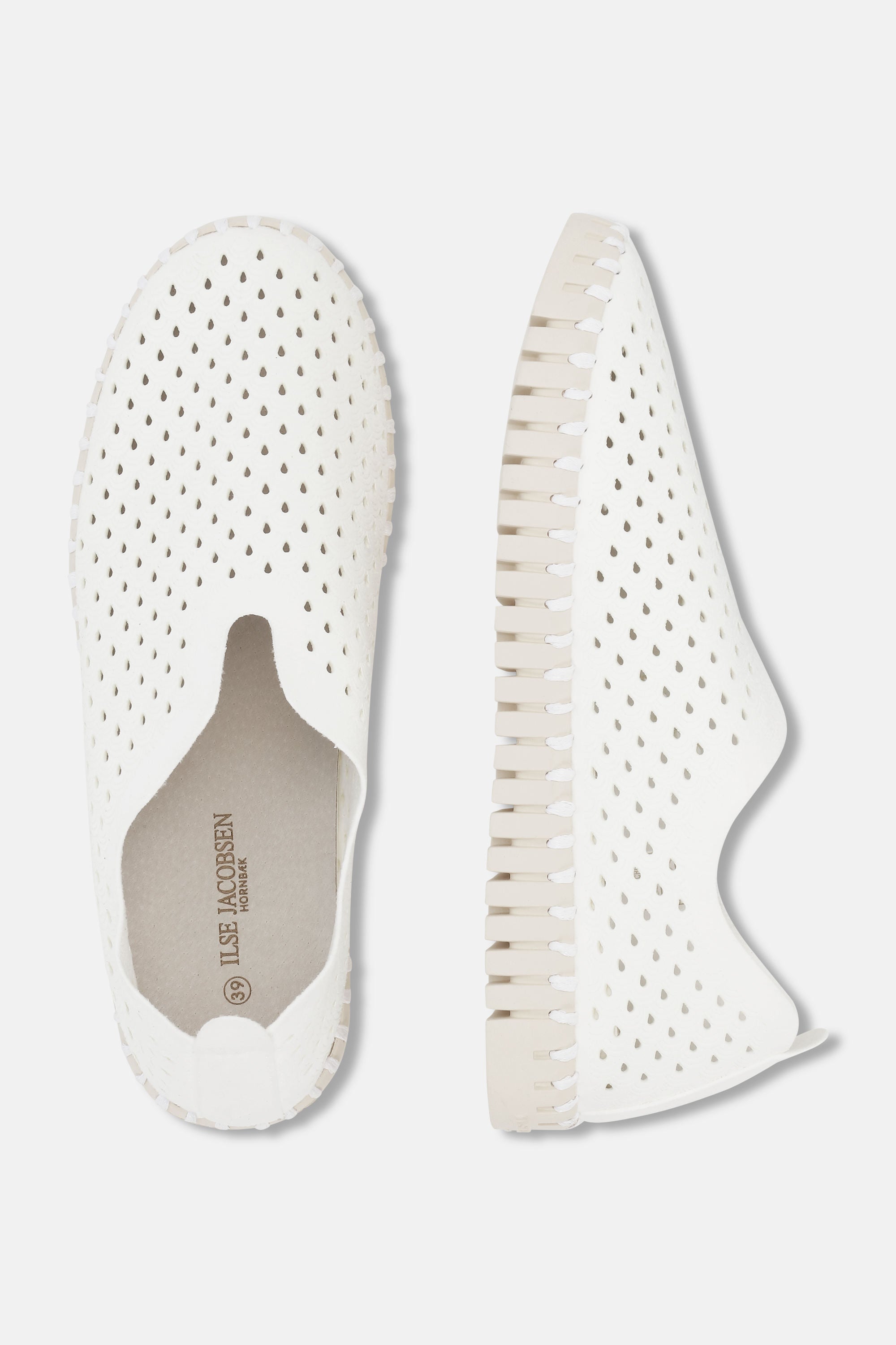 Tulip Slipper - White